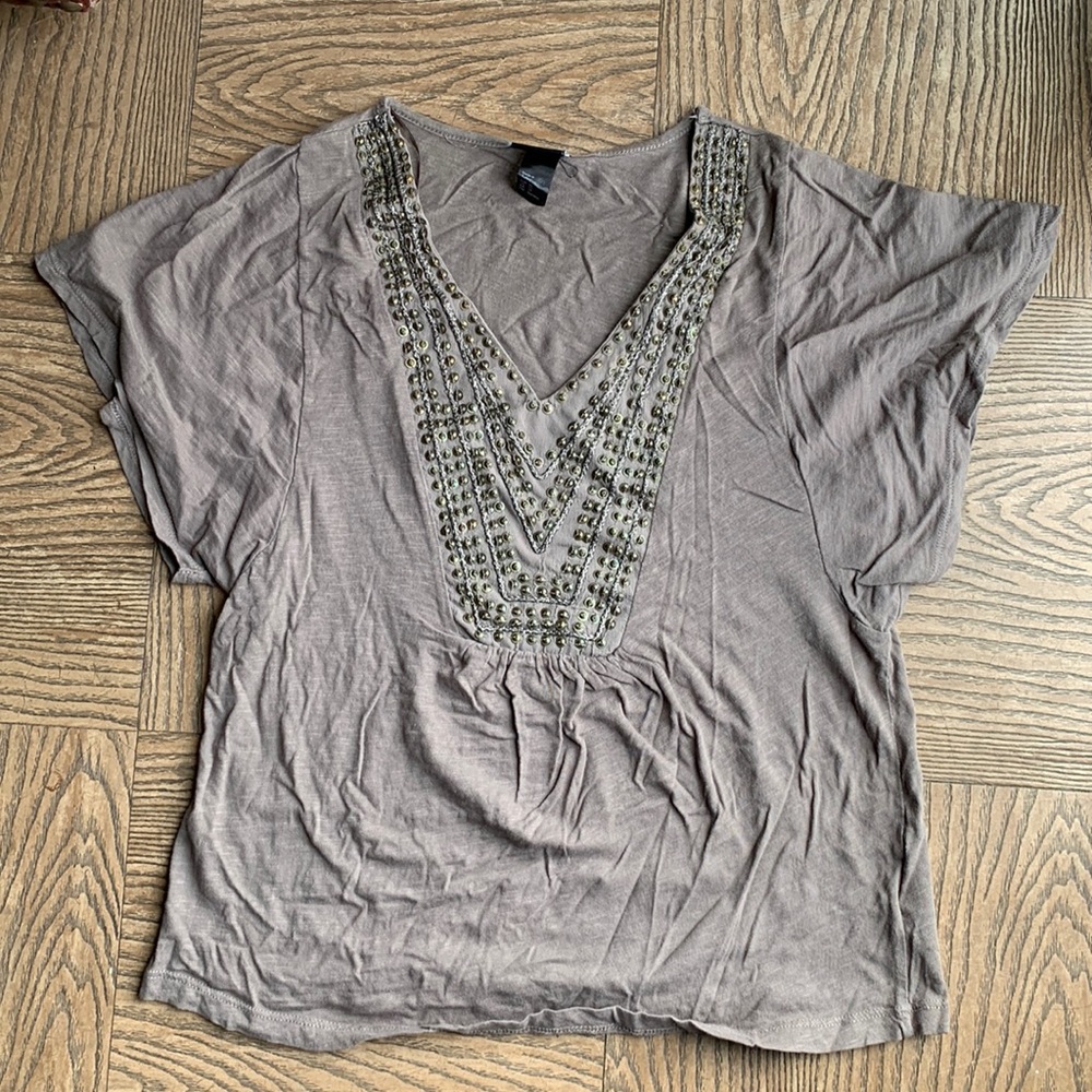 Beaded T shirt